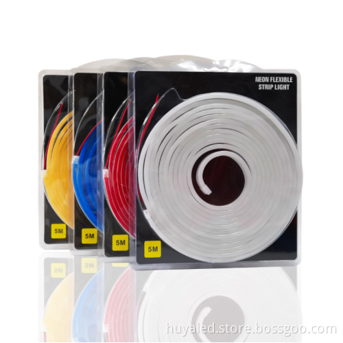 Slim Silicone IP67 Waterproof Flexible LED Strip - SMD2835 12V/24V 6mm/8mm LED Flex Neon